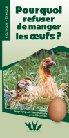 couverture du tract Pourquoi refuser de manger les œufs ?