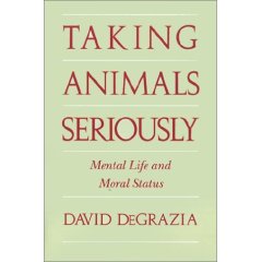 couverture du livre Taking Animals Seriously de David DeGrazia
