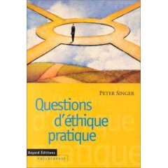 couverture du livre Questions d'éthique pratique de Peter Singer